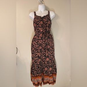 Patterned Midi Sundress